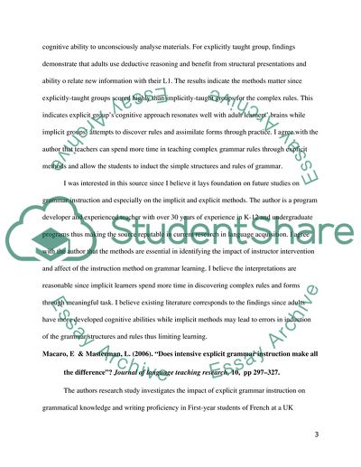 Structures for Adult English Language Learners