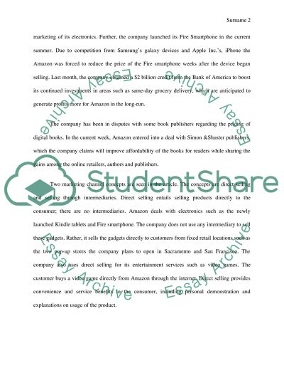 Marketing channel article