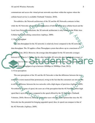 3G and 4G Wireless Networks