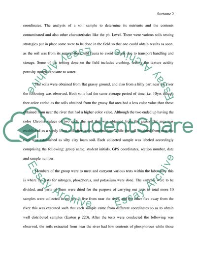 The Types of the Soils of Wabashiki Wetlands Rivers Cape