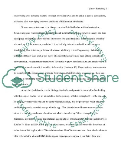 When Does Life Begin