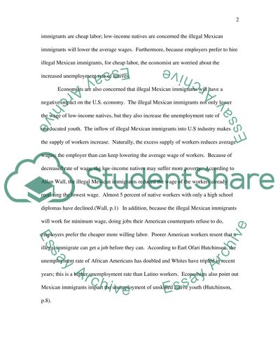 Should U.S immigration law be changed to allow more workers from Mexico to enter legally