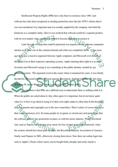 Copyright, Intellectual Property and Innovation