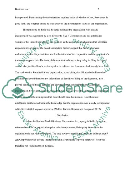 (business law)organization and financial structure of corporations