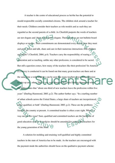 Teachers, Schools, and Society