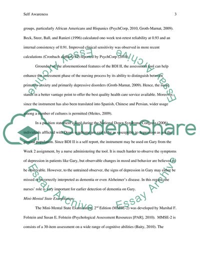 Assessment Tools Analysis