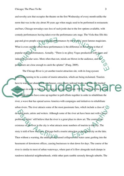 Chicago a place to see