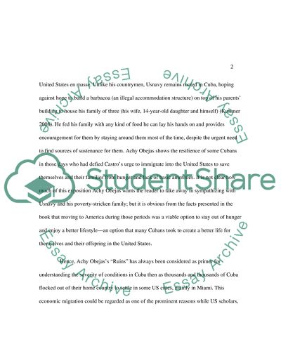 Achy Obejass Ruins Place in US Latino Literature