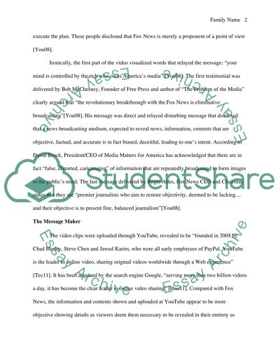 Alternative Media Analysis