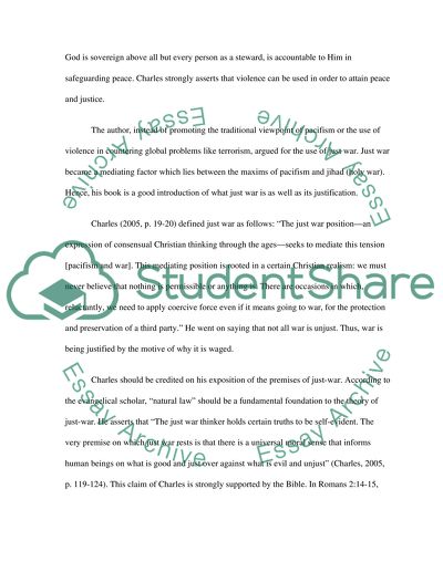 Between Pacifism and Jihad Critique