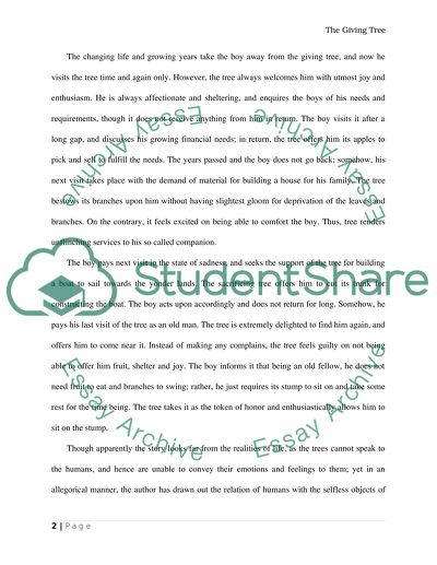 The Giving Tree (Silverstein)