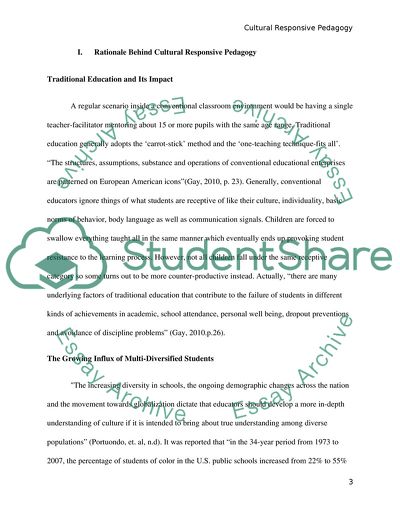 Achievement Potential of a Learner through Culturally Responsive Pedagogy