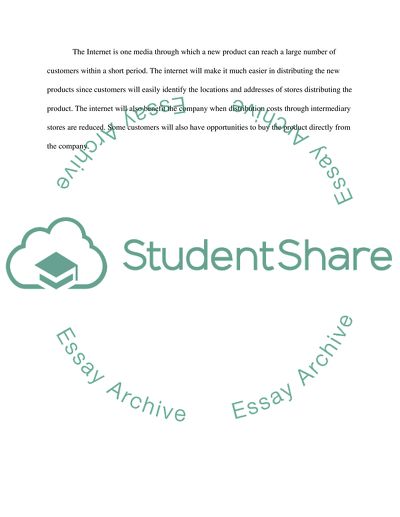 A Representation of the New Jacket Distribution Channel