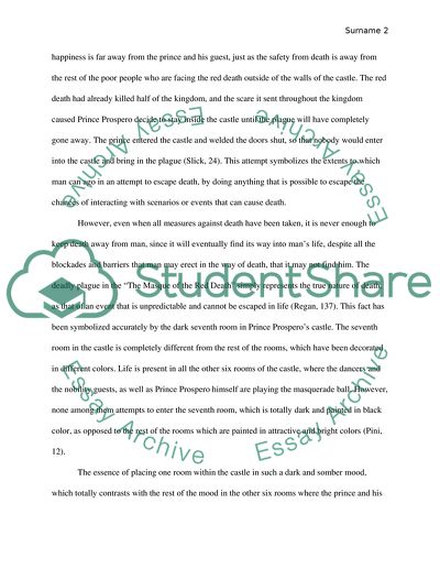 The Masque of the Red Death