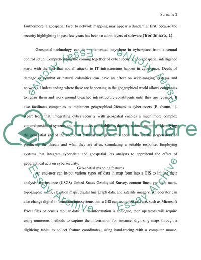 Geographic Information System