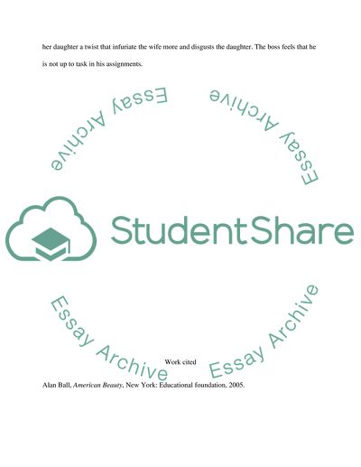 The Film American Beauty