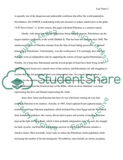 The Geographical Location of Palestine