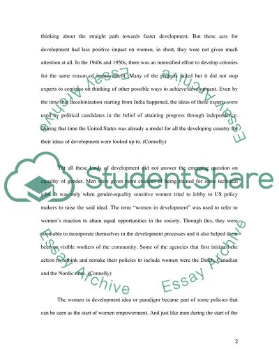 Theoretical Perspective of Feminism at Work