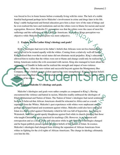 Martin luther king civil rights movement essay