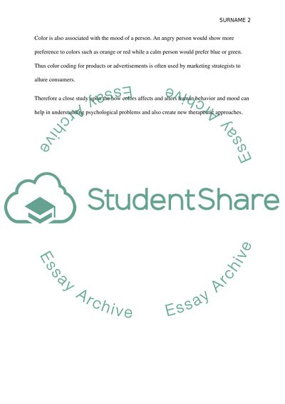 Scientific Method of Colors