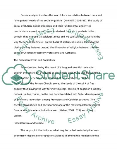 Essay questions durkheim