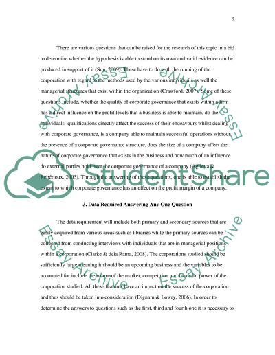 Rethinking Corporate Governance