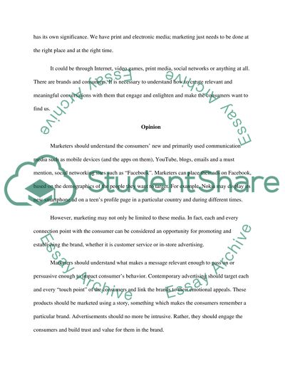 Transformation in Marketing and the Views of Industry