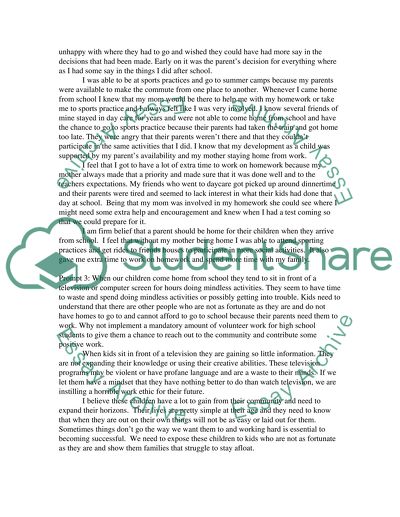 The Role Of Playing for Children