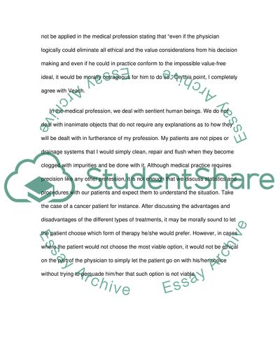 Ethical Issues in Profefssional Life (Philsophy course)