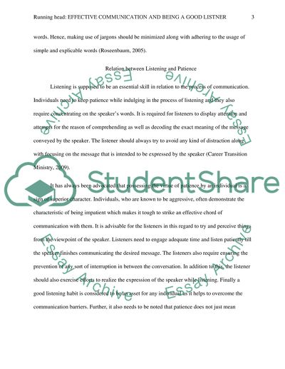 The Concept of Effective Communication