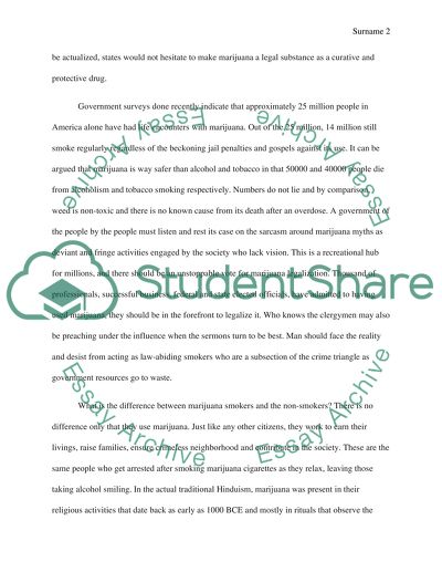 Marijuana Legalization