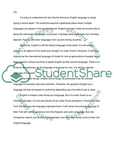 ENGLISH-ONLY/OFFICIAL ENGLISH MOVEMENT