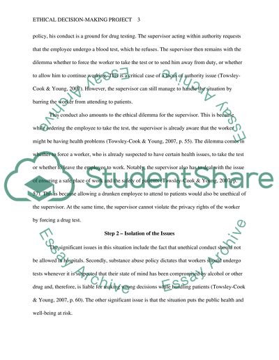 Ethical Decision-Making Project