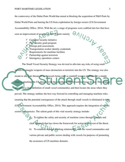 Port Maritime Legislation