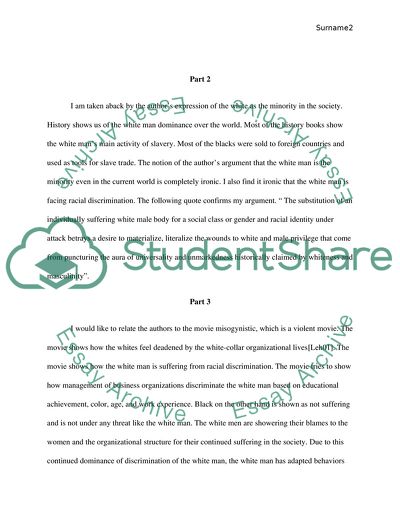 New April Whitness Reading and Questions