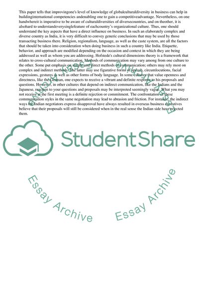 How could Culture Affect International Business