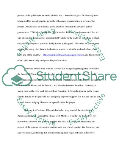 Presidential Campaign