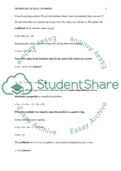 Simplifying Expressions