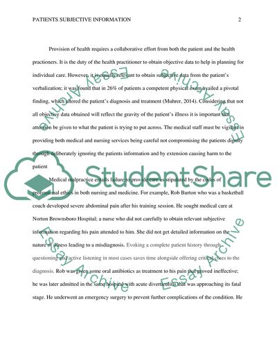 Professionalism and Medical Malpractice