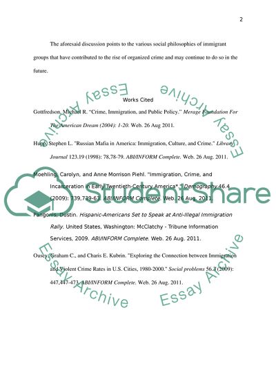 Philosophy of Immigrant Groups