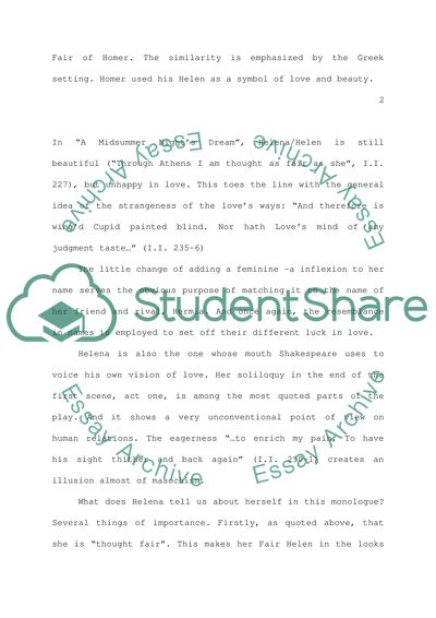 A Midsummer Night Dream