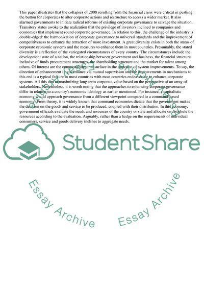 Financial or Economic Systems