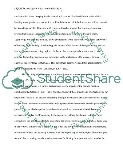 Digital Technology Plays a Key Role in Education