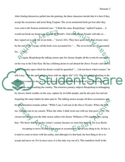 Chronicals of Narnia: Voyage of the Dawn Treader