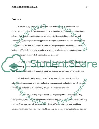 Answering quistions regarding to the personal statment