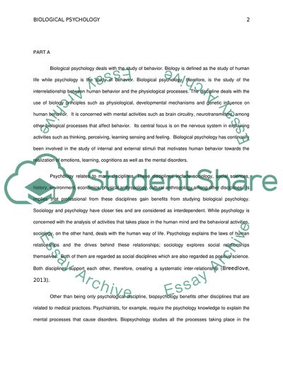Establishment to Clinical, Cognitive, and Behavioral Neuroscience