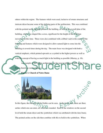 The Beginning And Development Of Gothic Architecture