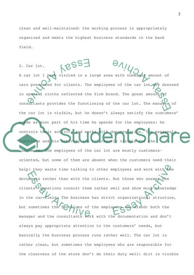 Key Features of the Organizational Structure and Business Operations of Banks