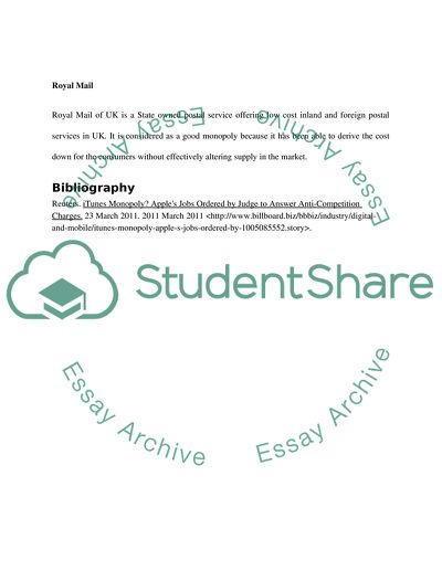 Overviews of Apple Inc, Ebay and Royal Mail