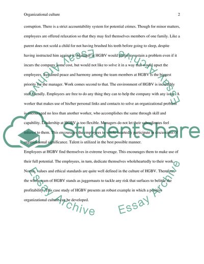 Organisational Culture : Heavens Gate BV